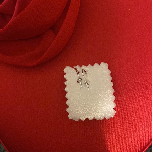 Stone earrings and ring set - Picture 3 of 3